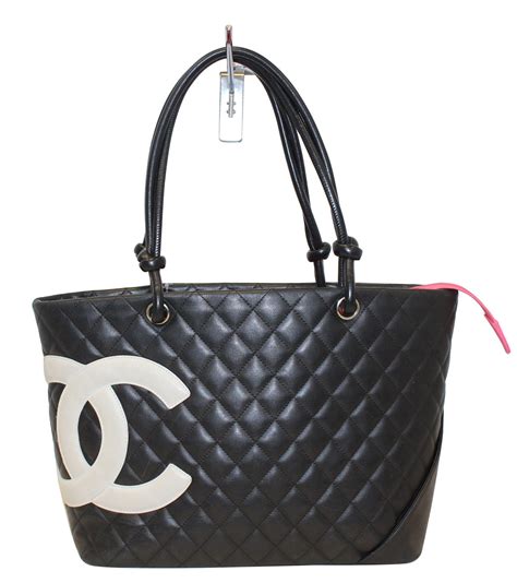 all black chanel purse|large black chanel tote bag.